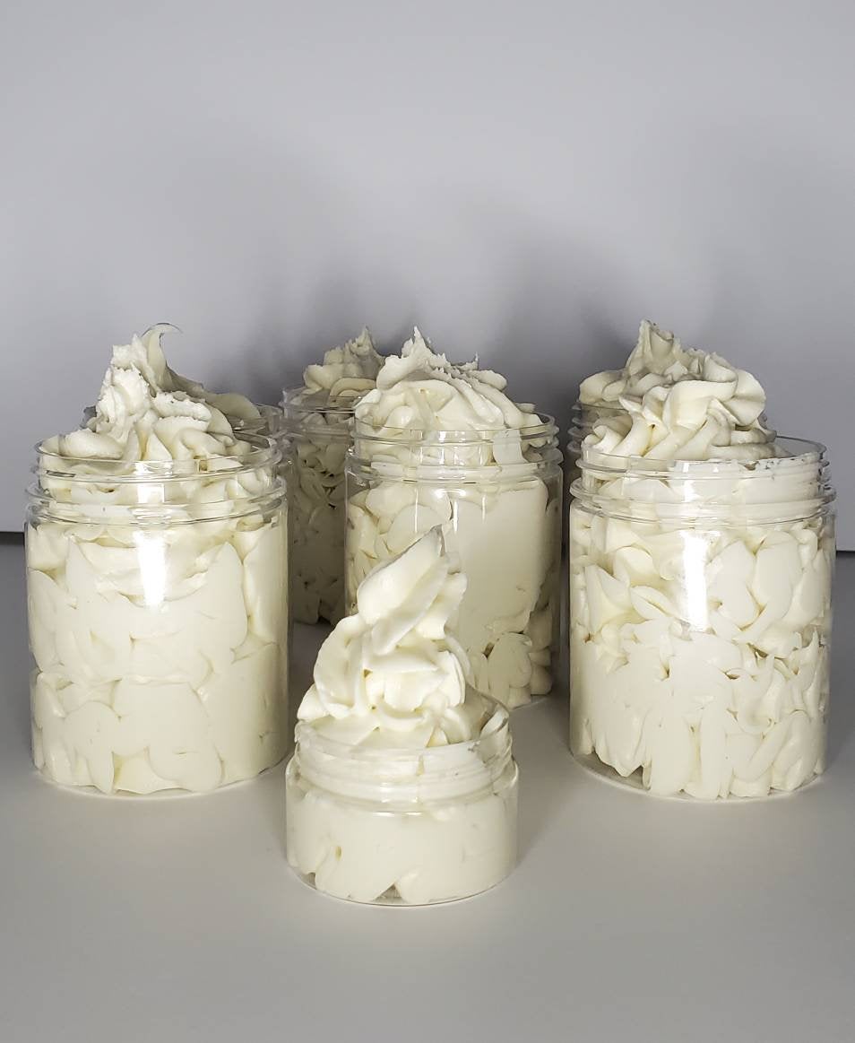 Private Label 20-4oz Baeville Whipped Body Butters| Private Label| Wholesale| No Label| Whipped Body Butter| Shea Butter| Whipped Butter