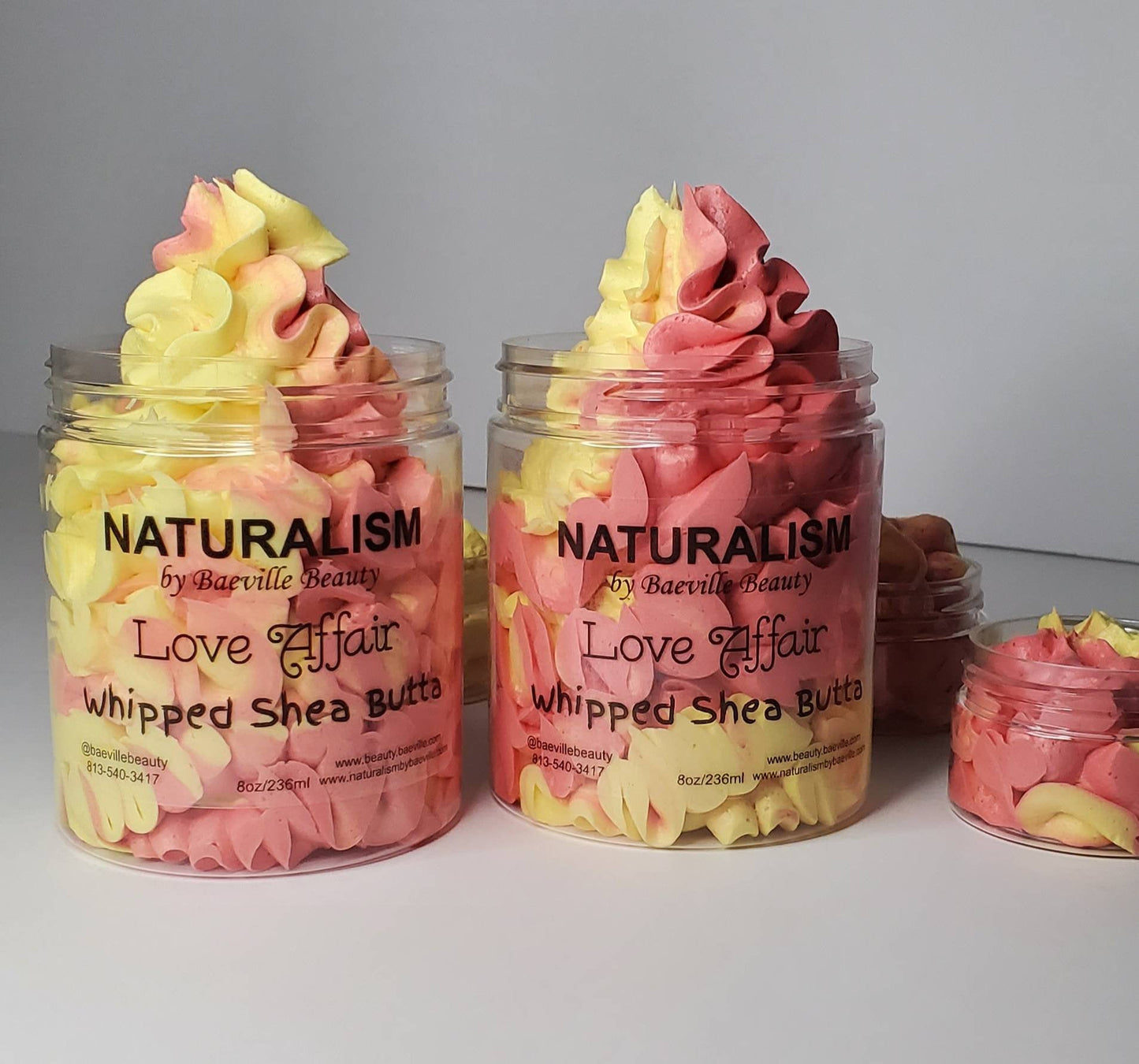 Private Label 20-4oz Baeville Whipped Body Butters| Private Label| Wholesale| No Label| Whipped Body Butter| Shea Butter| Whipped Butter