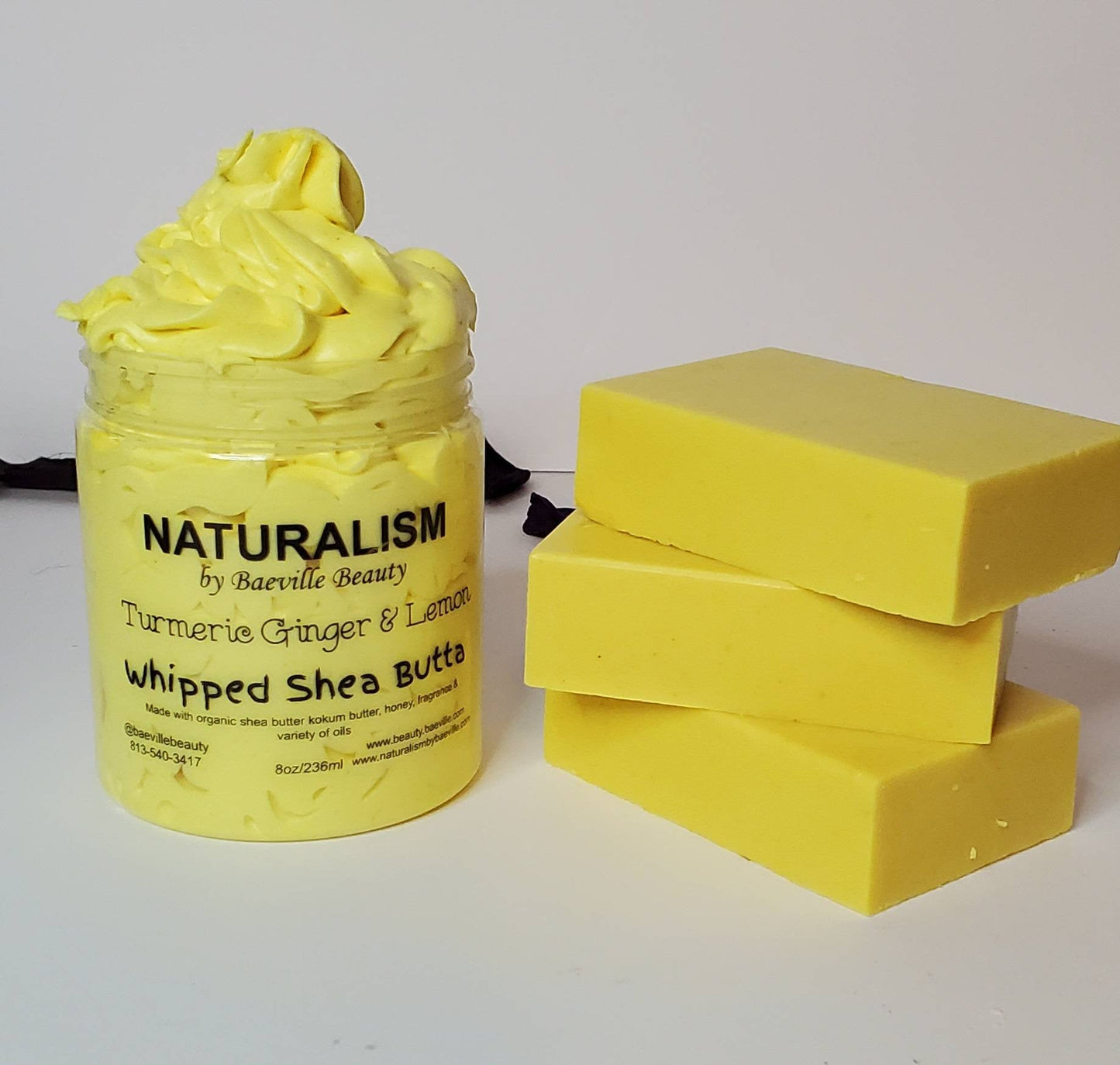 Turmeric Ginger & Lemon Eczema Psoriasis Acne prone Skin Set