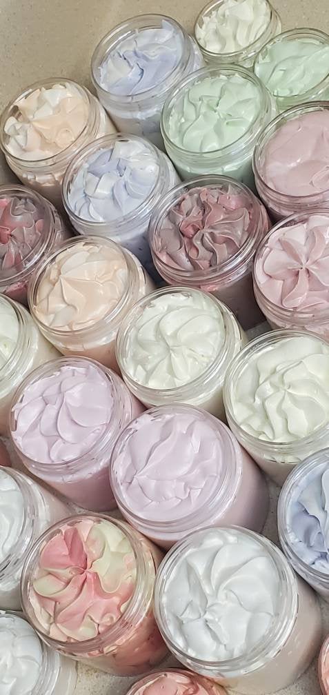 Private Label 20-2oz Baeville Whipped Body Butters| Private Label| Wholesale| No Label| Whipped Body Butter| Shea Butter| Whipped Butter