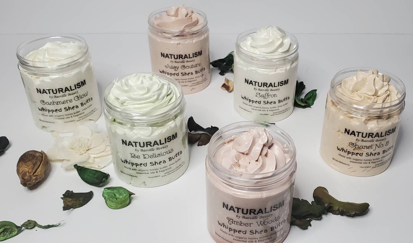 Private Label Lux Perfume Fragrance Whipped Shea Butta 4oz 6oz 8oz