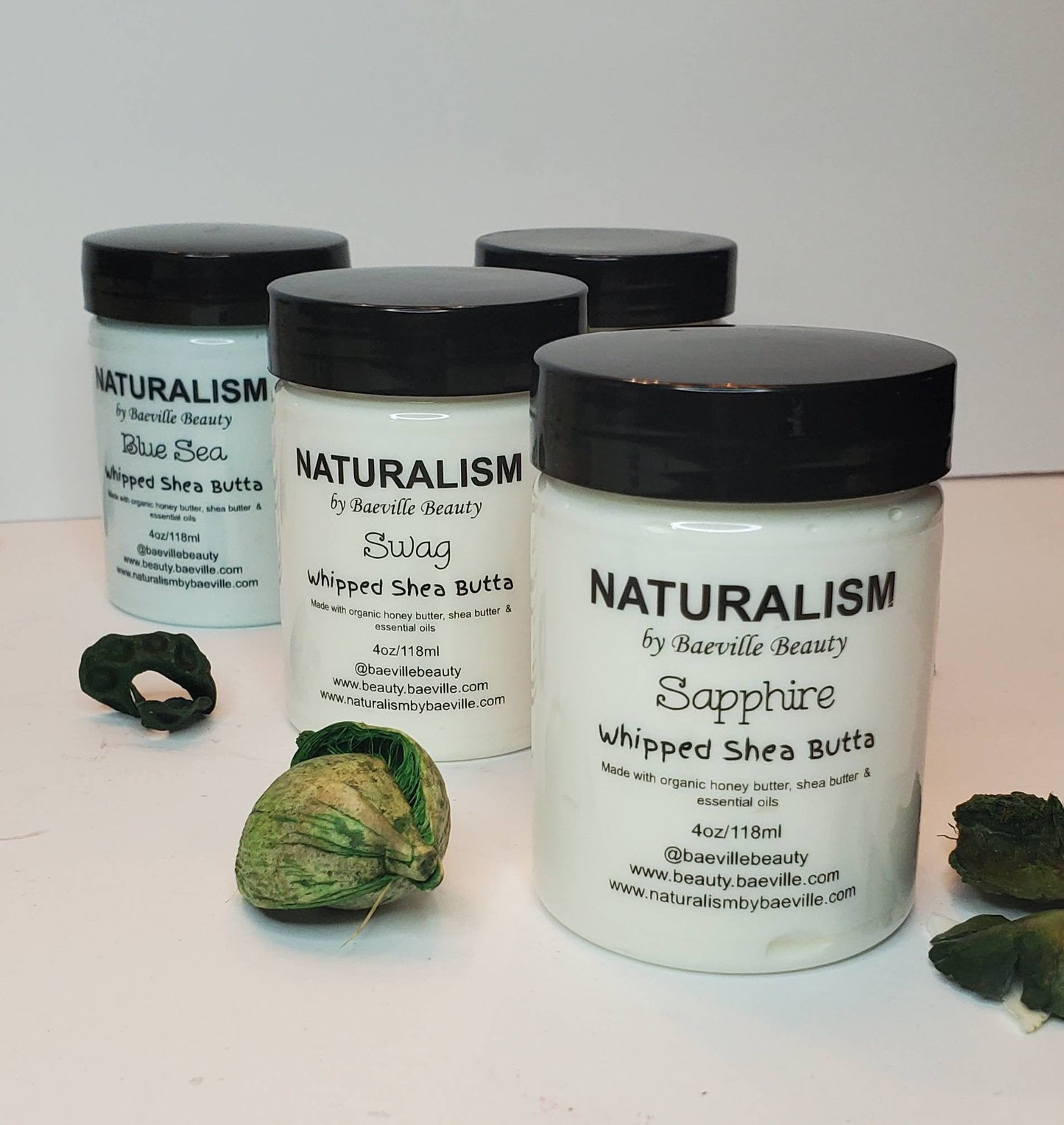 Manville Whipped Shea Body Butta|Beard Butter for Men|4oz 6oz 8oz 10oz