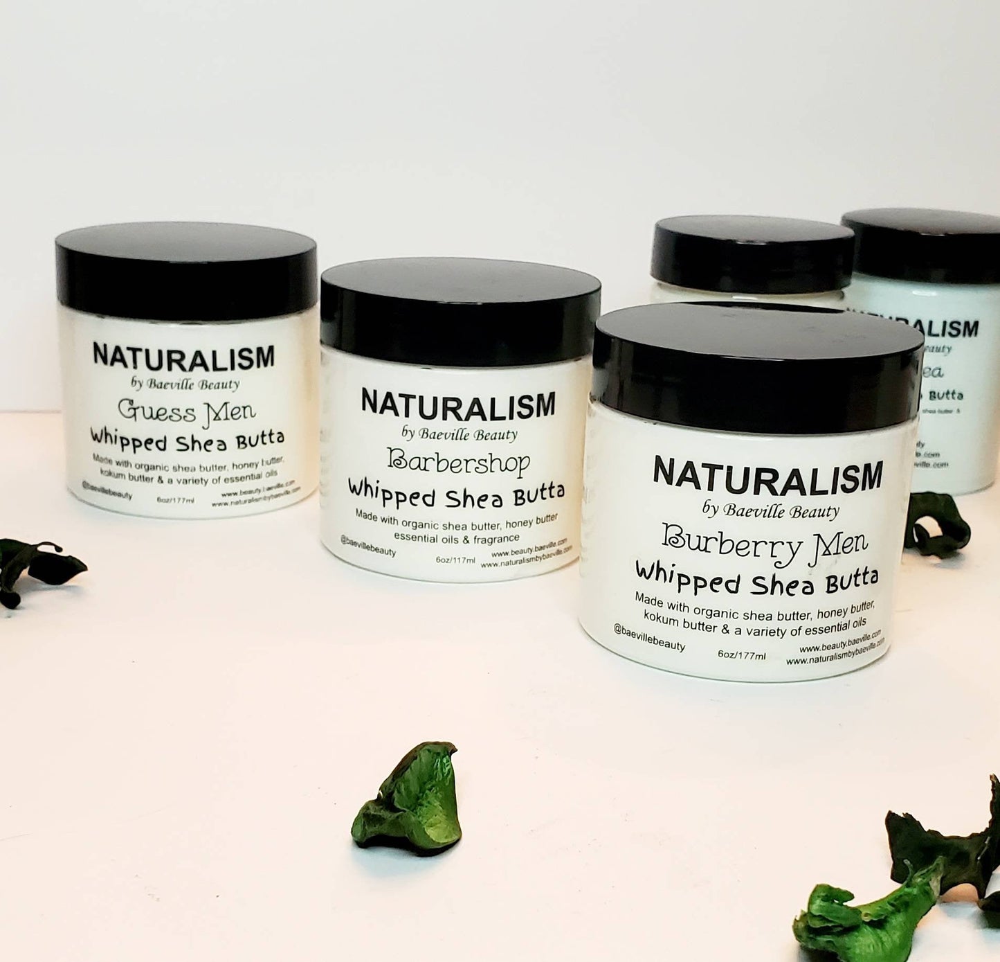 Manville Whipped Shea Body Butta|Beard Butter for Men|4oz 6oz 8oz 10oz