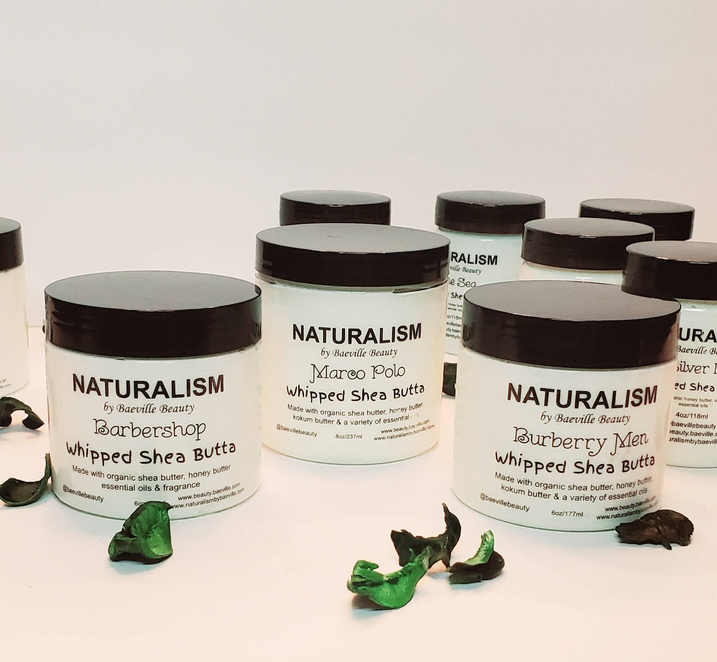 Manville Whipped Shea Body Butta|Beard Butter for Men|4oz 6oz 8oz 10oz