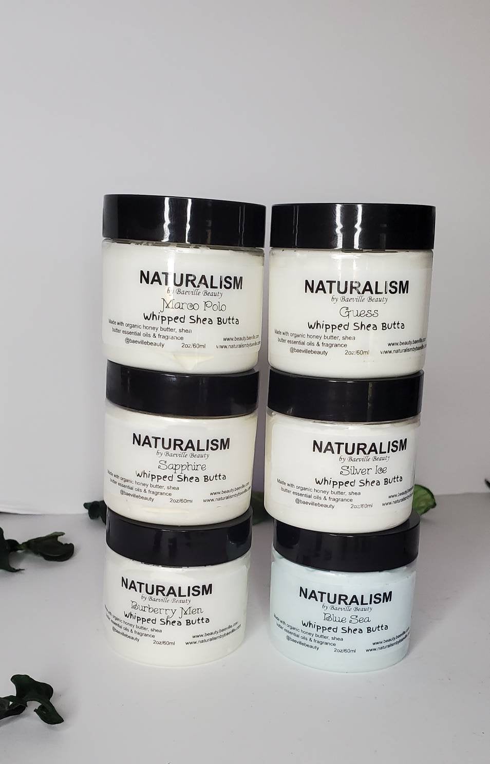 Manville Shea Body Butta|Beard Butter Sampler(6) 2oz