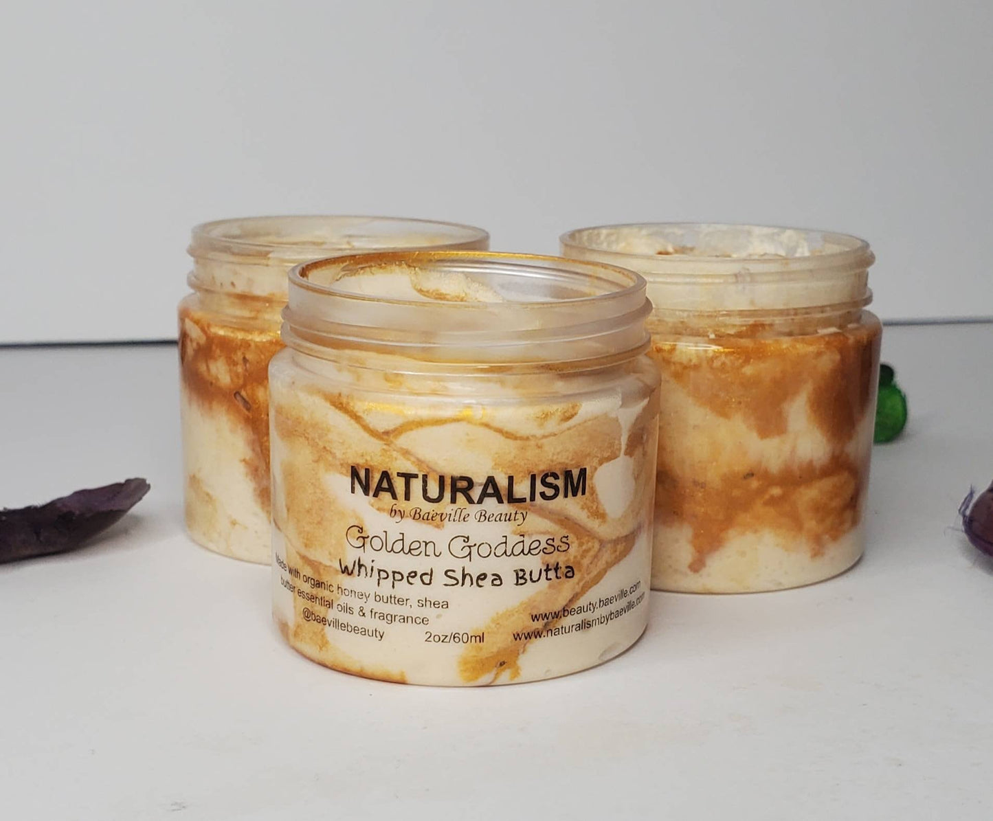 Private Label Golden Goddess Shimmer Butta 2oz| Shea Butter