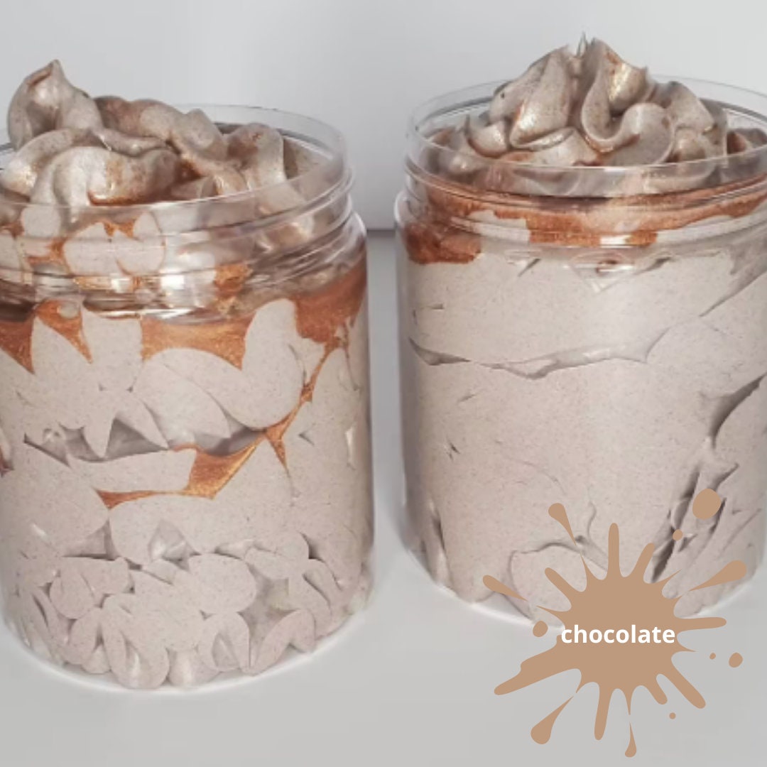 Private Label 10-8oz Chocolate Glaze Bronzing Whipped Body Butters| Private Label| No Label
