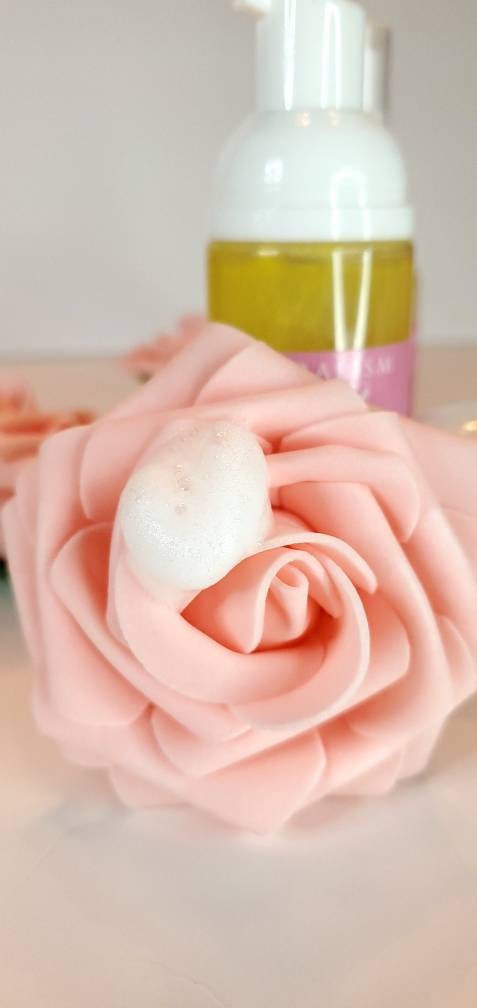 Rose Seaweed Foam Facial Wash/ Toner w/Goat Milk Serum & Face Butta Set