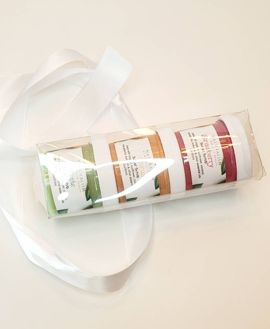 Mini Organic (3) 2oz Sampler Foaming Scrub Gift Set