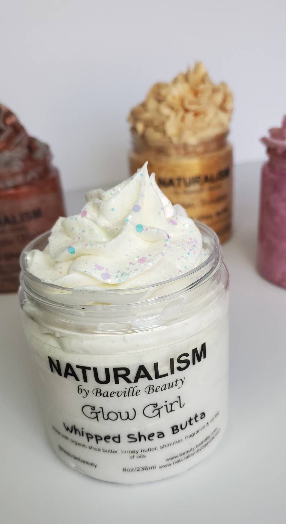 Shimmering/Glitter Whipped Body Butta Bundles(3)