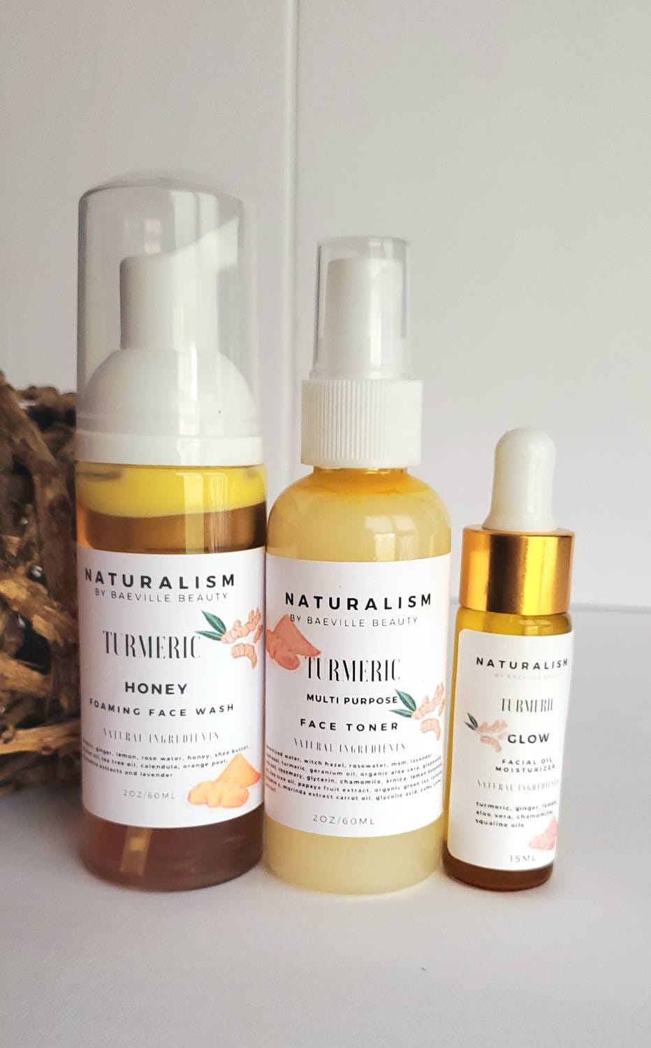 Turmeric & Honey Glow Skincare Set