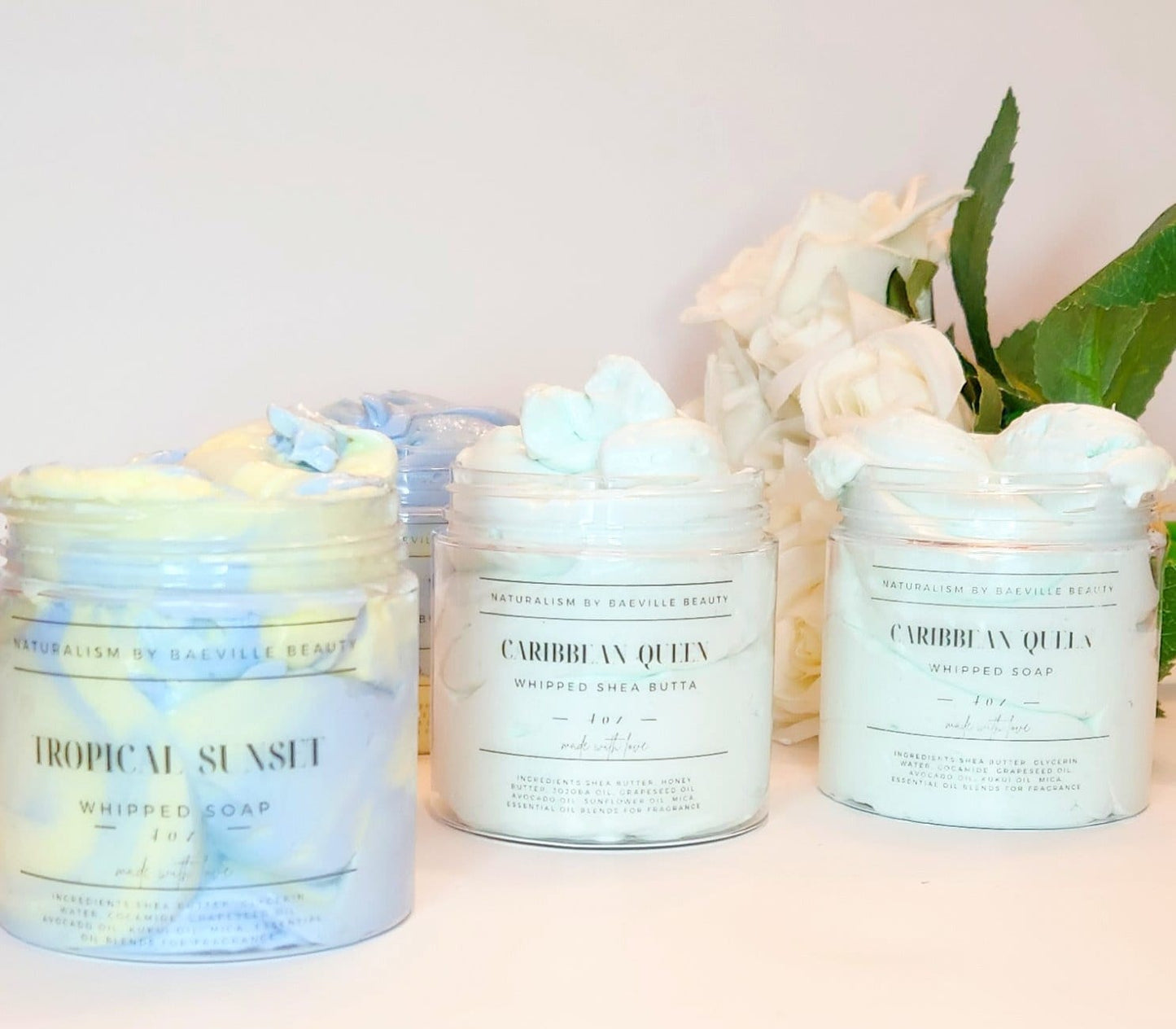 Mini Fluffy Shea Butter Soap & Body Butter Set | Gifts