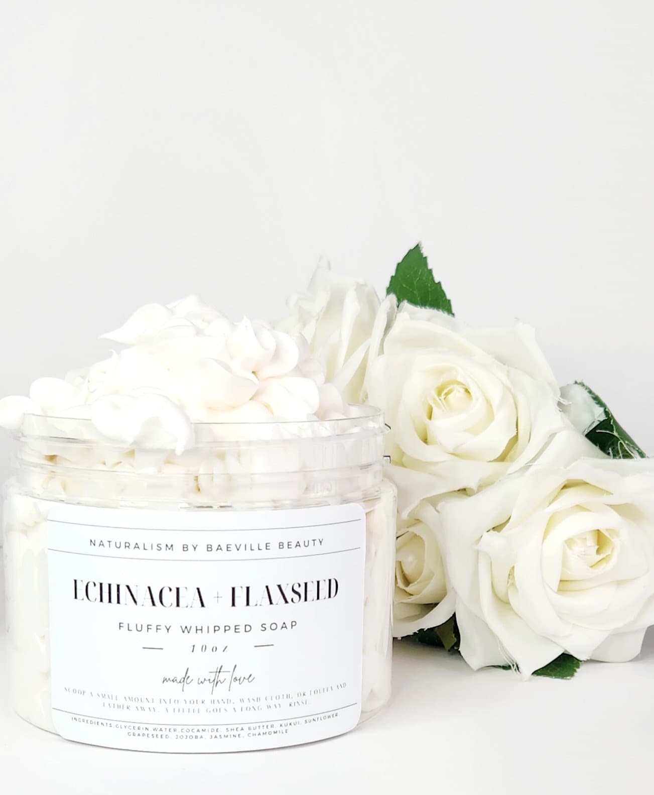 Herbal Fluffy Soap |Made with Shea ButterNatural Ingredients| Whipped Sugar Scrub|Whipped Body Soap|Creamy Bath Frosting