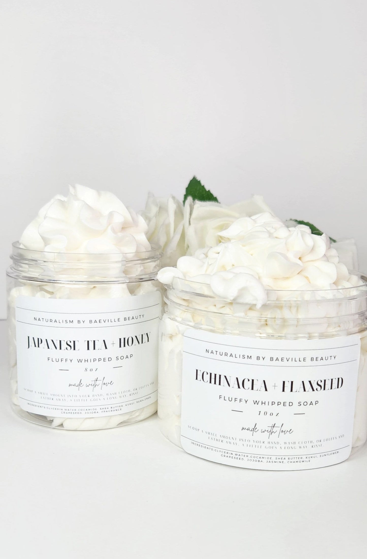 Herbal Fluffy Soap |Made with Shea ButterNatural Ingredients| Whipped Sugar Scrub|Whipped Body Soap|Creamy Bath Frosting