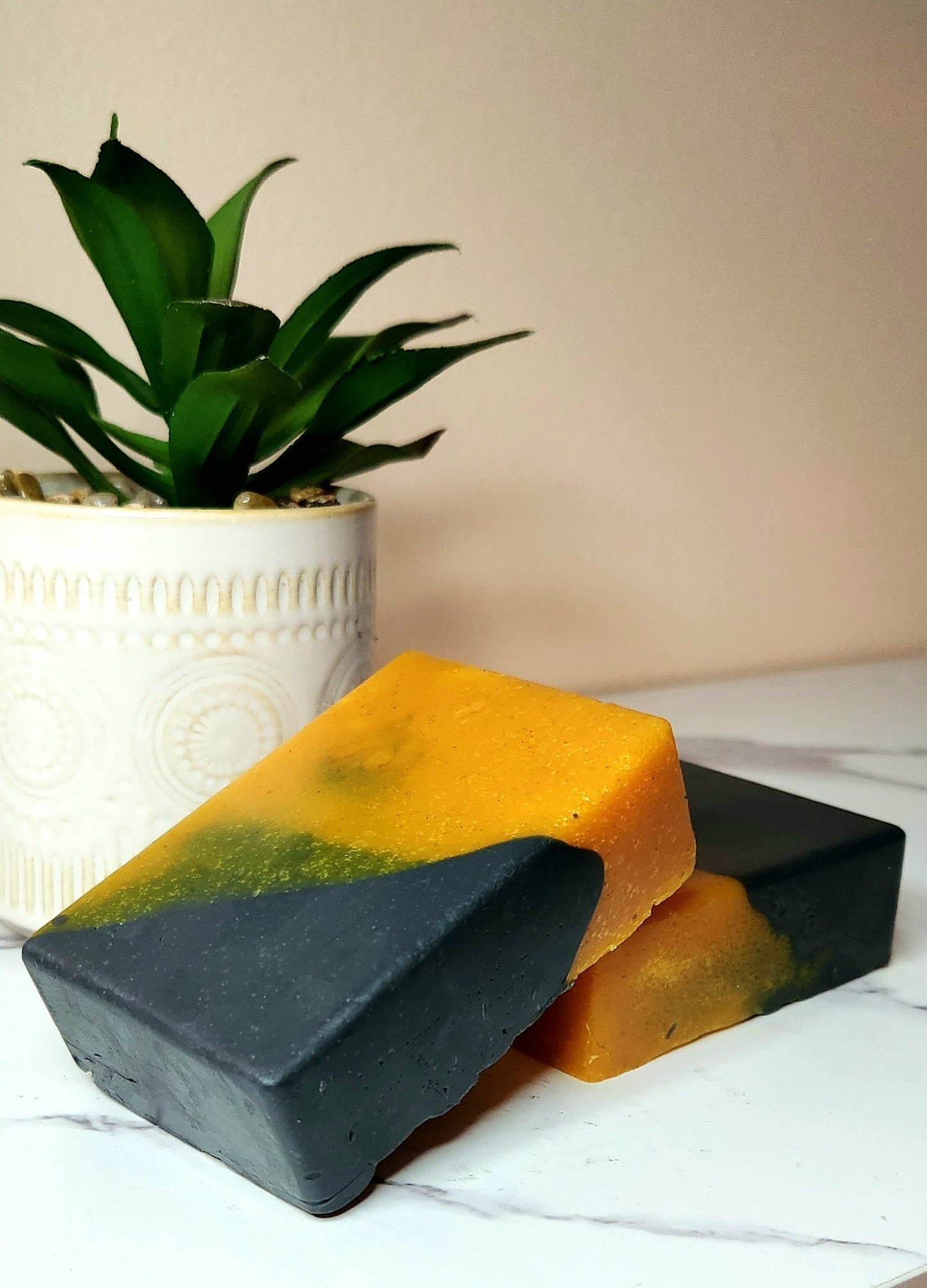 Coconut Charcoal/Turmeric Natural Soap Bar
