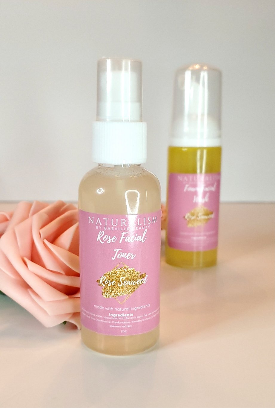 Rose Seaweed Face Toner