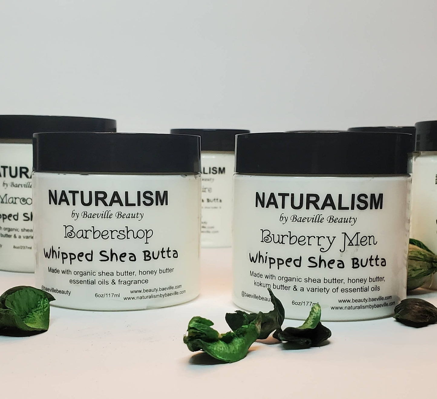 Manville Whipped Shea Body Butta|Beard Butter for Men|4oz 6oz 8oz 10oz