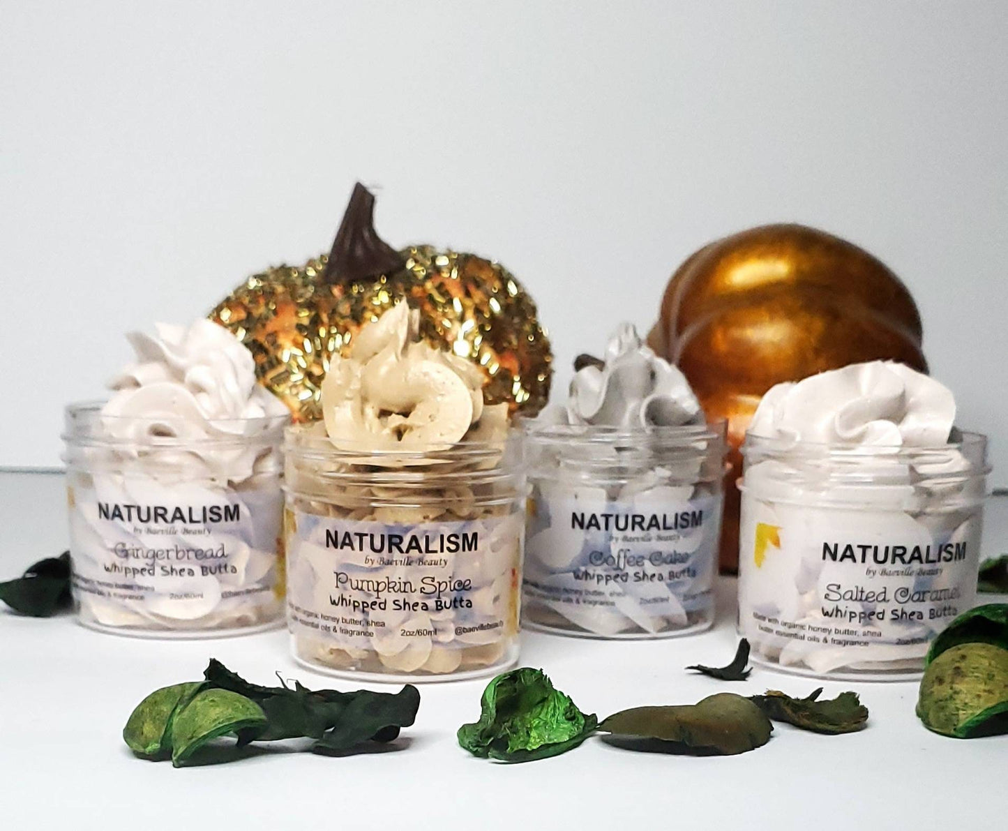 Pumpkin Spice, Holiday Scents Butta Sampler(6) 2oz |Whipped Shea Body Butter|Plant Based