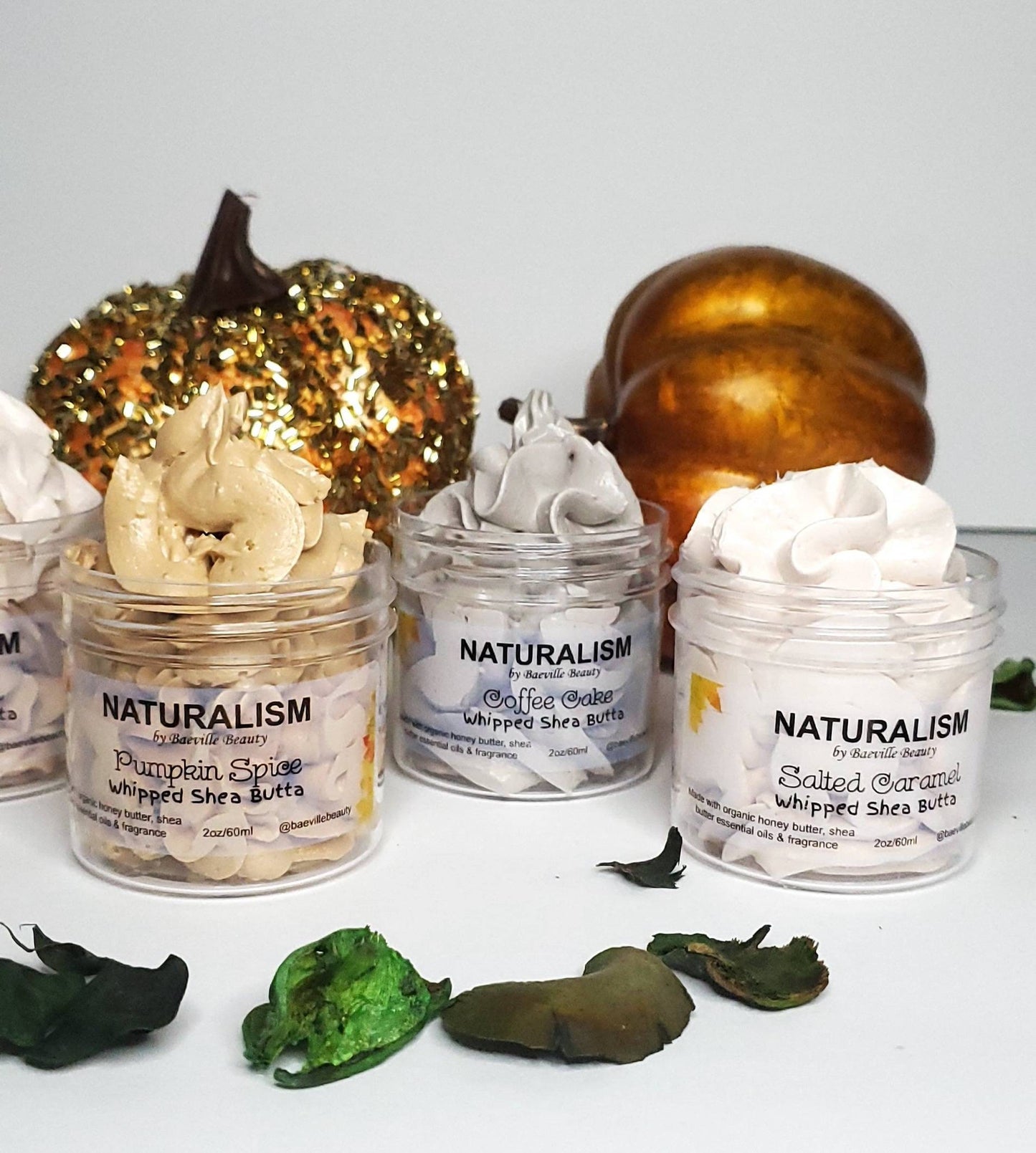 Pumpkin Spice, Holiday Scents Butta Sampler(6) 2oz |Whipped Shea Body Butter|Plant Based