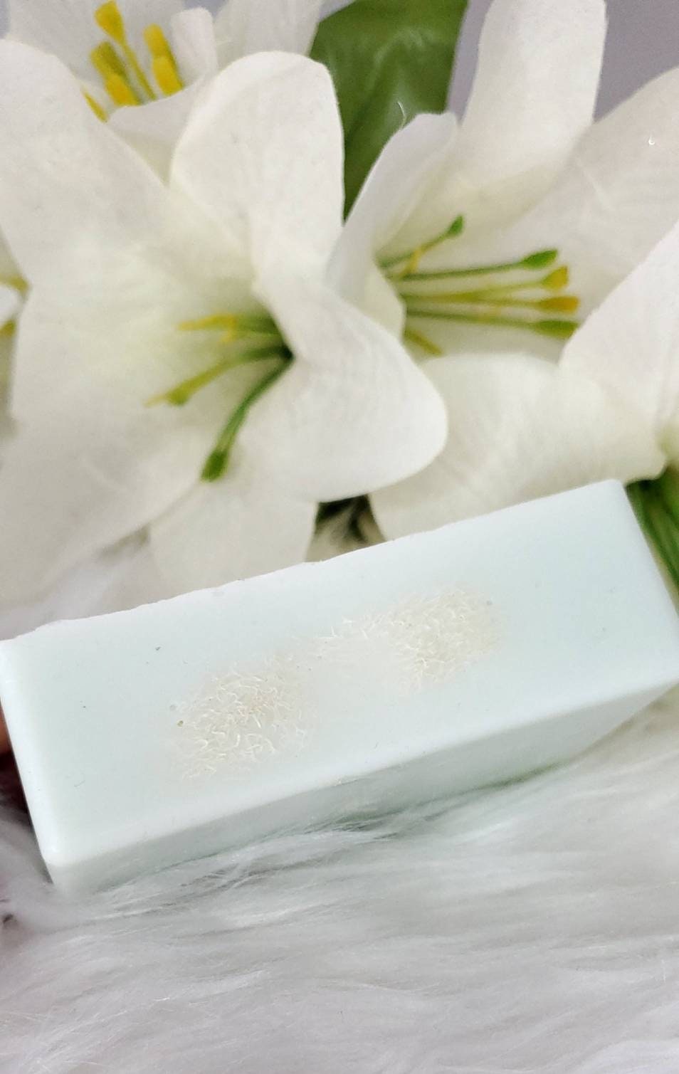 Exfoliating Natural Loofah Soap; Homemade Bar Soap