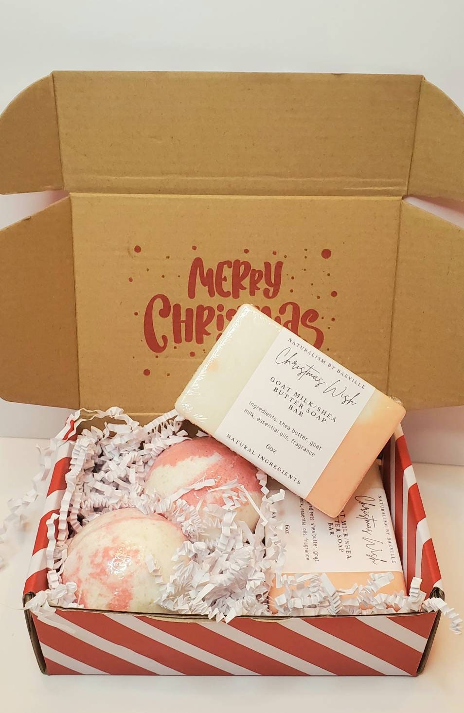 Mini Holiday Gift Set|Organic Handmade Bath Bombs & Soap Bars
