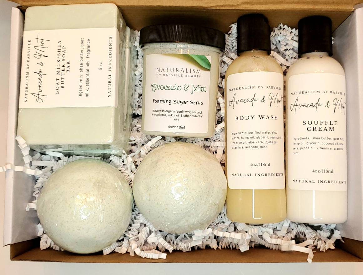 Personal Care/Self Love Gift Sets|Handmade|Organic| Free Gift Message| Gift for Friends| Thank you Gifts
