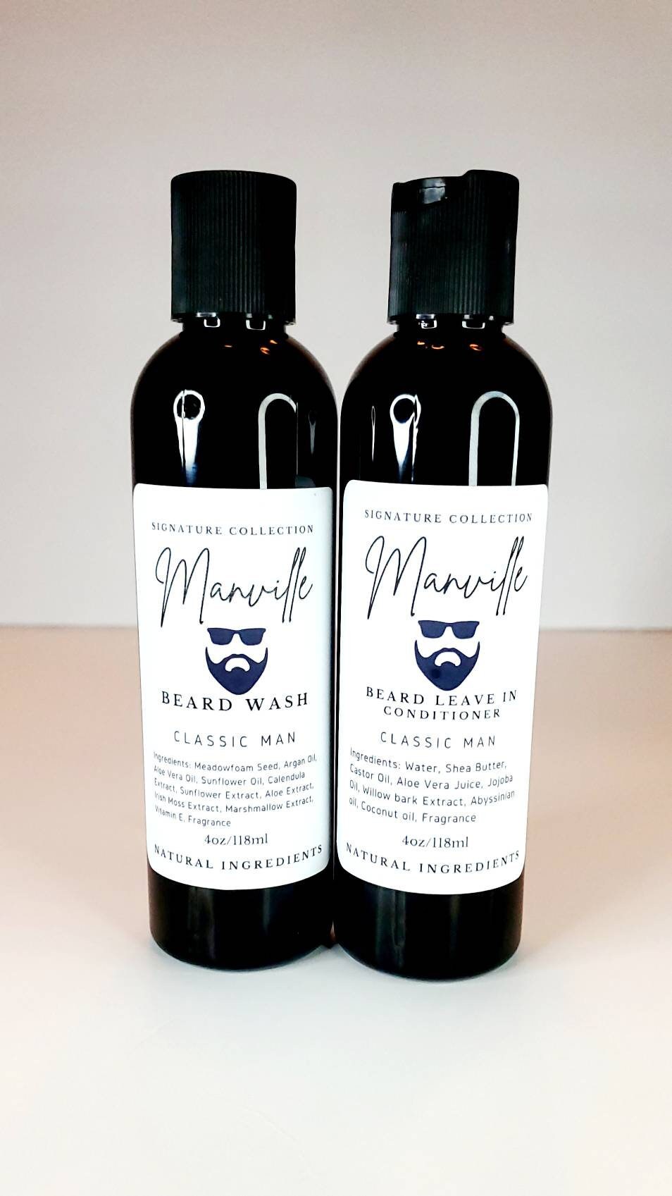 Manville (Men) Grooming Beard Care Gift Set|Gift for Him|Beard Butter|Beard Kit|Beard Oil| Beard Grooming Kit