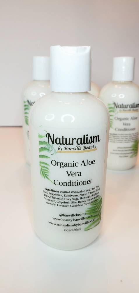 Organic Aloe Vera Shampoo & Conditioner Set|