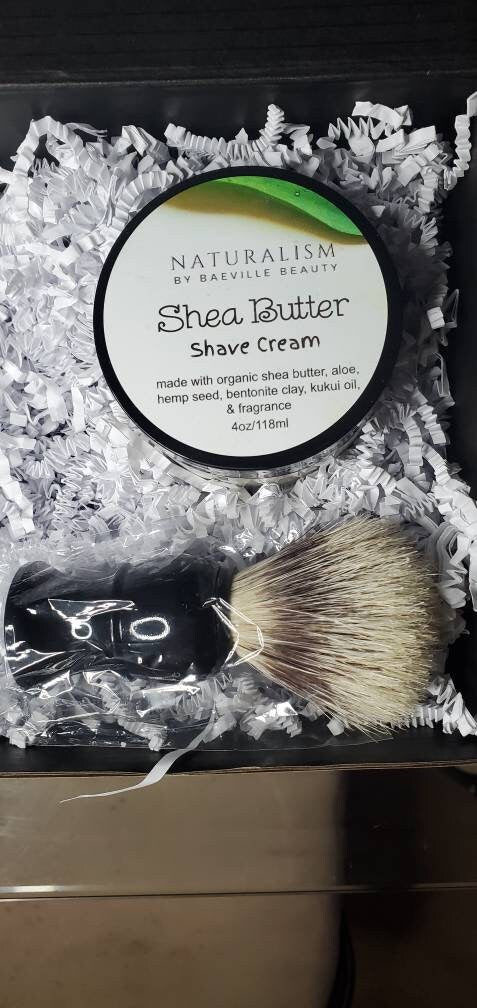 Manville (Men) Shea Butter|Beard Shaving Gift Set