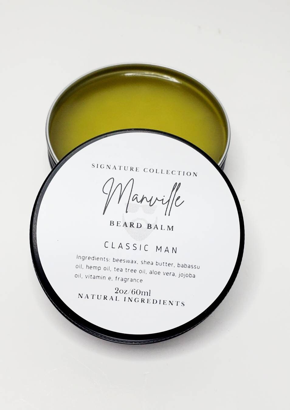 Manville Signature Beard Balm & Oil Set| Plant Based| Natural Ingredients