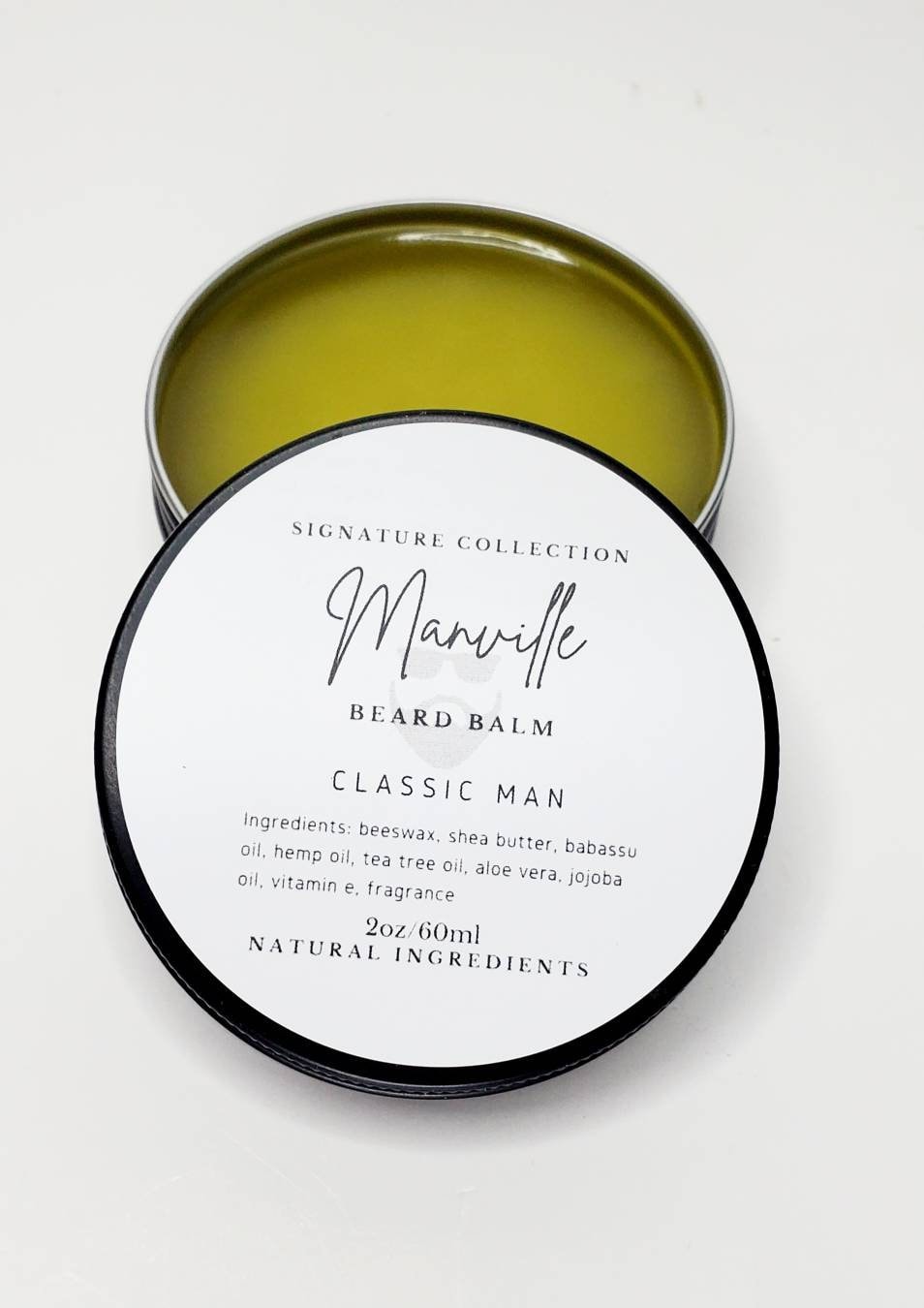 Manville Signature Beard Balm| Plant Based| Natural Ingredients