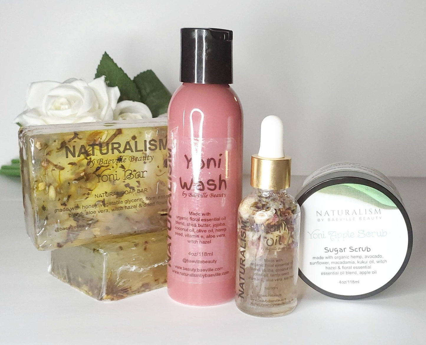 Pretty Pink Yoni Care Set|Natural Ingredients